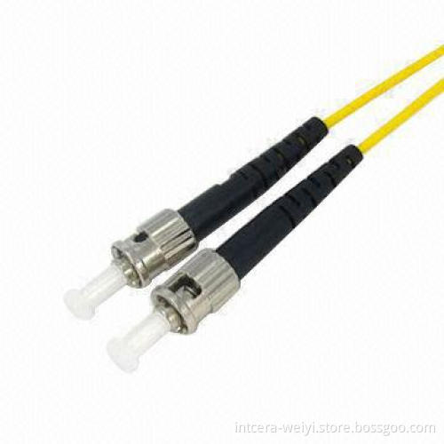 ST/PC Single Mode Simplex Fiber-optic Patch Cord, ST Fiber Pigtails (0.9&2.0&3.0 Optional)